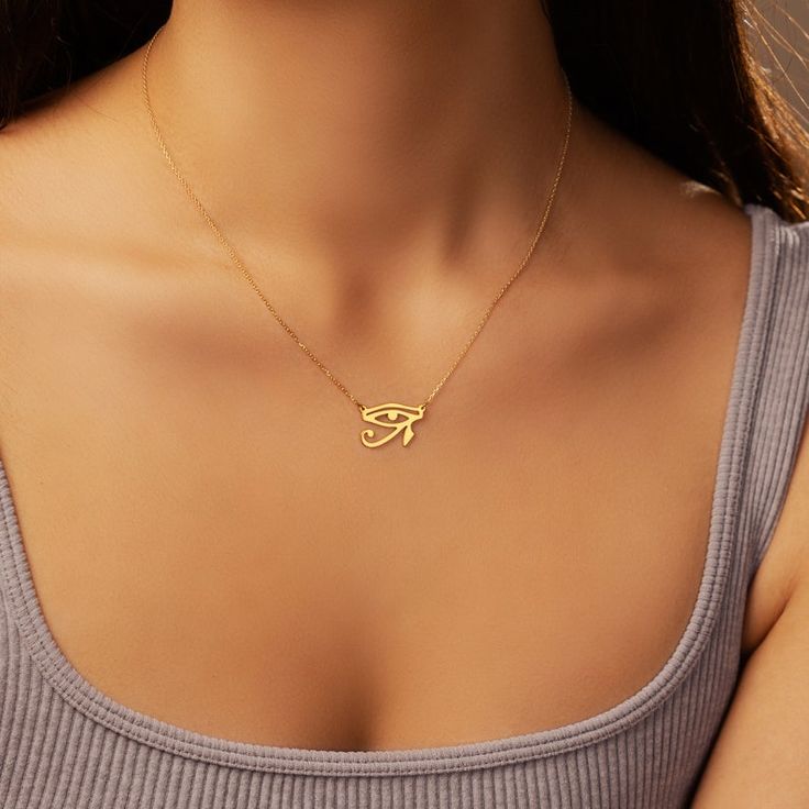 Altın Gözlü Kolye