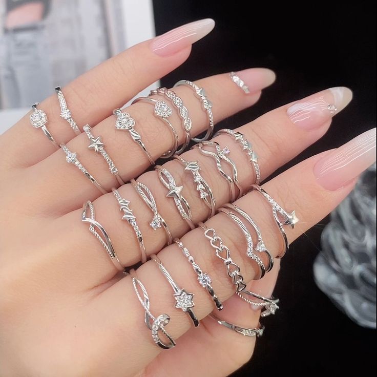 Gümüş Yüzük Seti