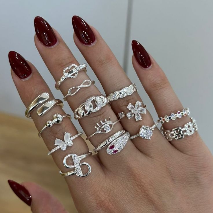 Gümüş Yüzük Seti