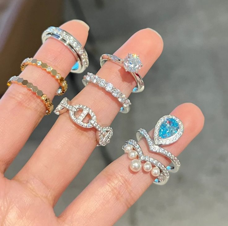 Gümüş Yüzük Seti